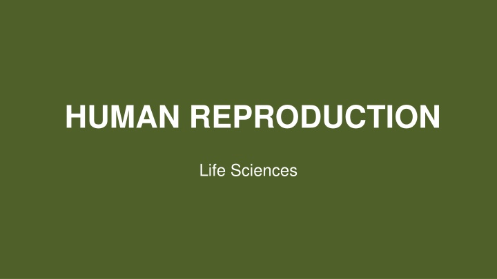human reproduction n.w