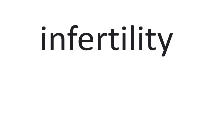 infertility n.w