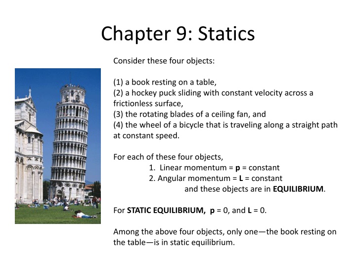 chapter 9 statics n.w