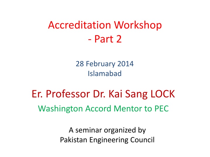accreditation workshop part 2 n.w