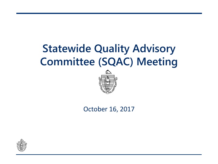 statewide quality advisory committee sqac meeting n.w