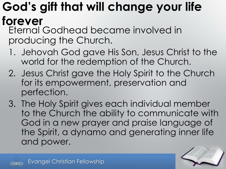 god s gift that will change your life forever n.w
