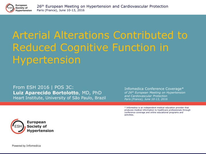 26 th european meeting on hypertension n.w