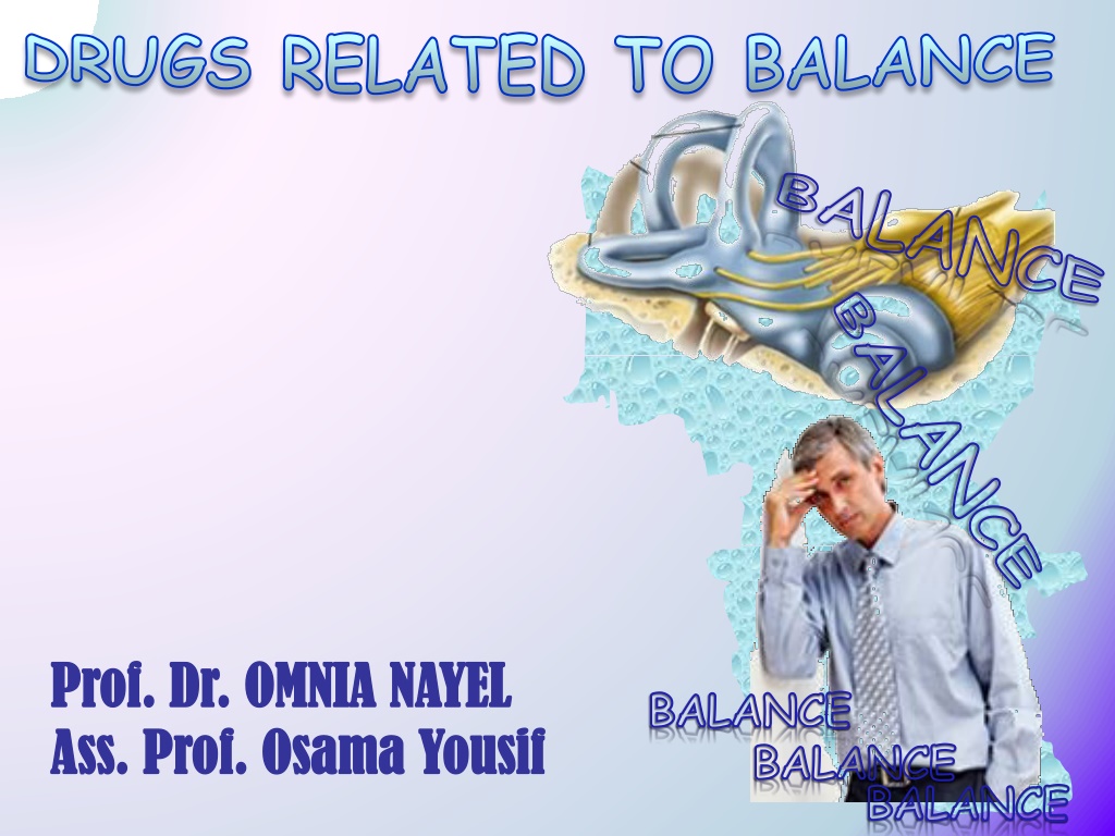 drugs related to balance n.w