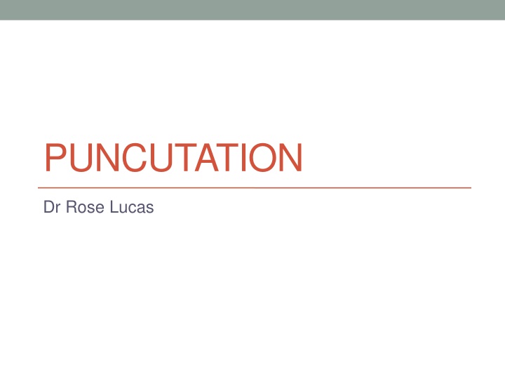 Mastering Punctuation for Effective Writing