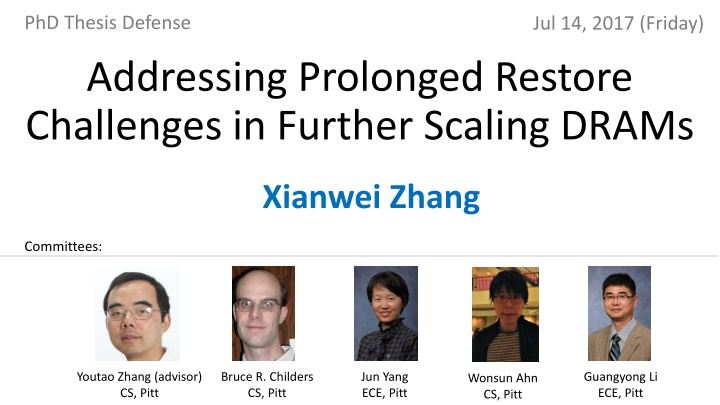 phd thesis defense n.w