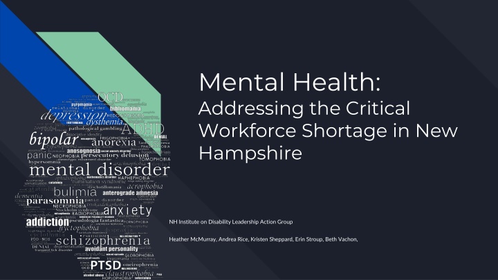 Addressing Mental Health Workforce Shortage in New Hampshire