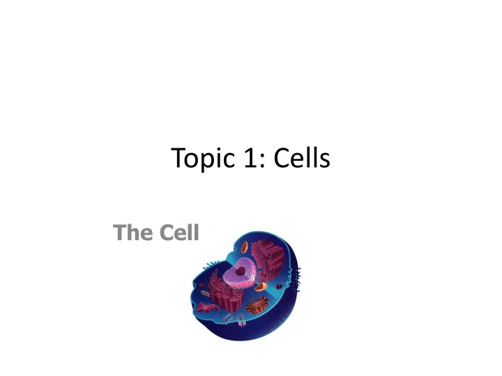 topic 1 cells n.w