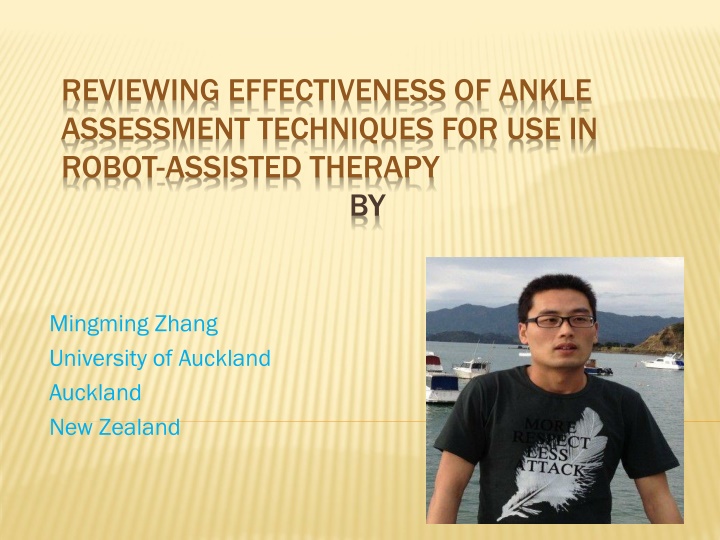 reviewing effectiveness of ankle assessment n.w
