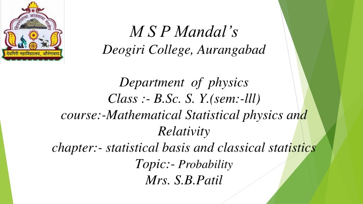 m s p mandal s deogiri college aurangabad n.w