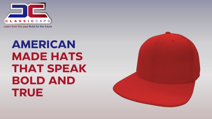 American-Made Hats That Speak Bold and True!