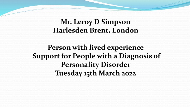 mr leroy d simpson harlesden brent london n.w