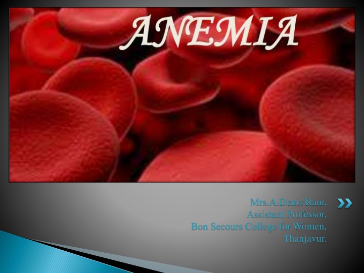 mrs a denis rani assistant professor n.w