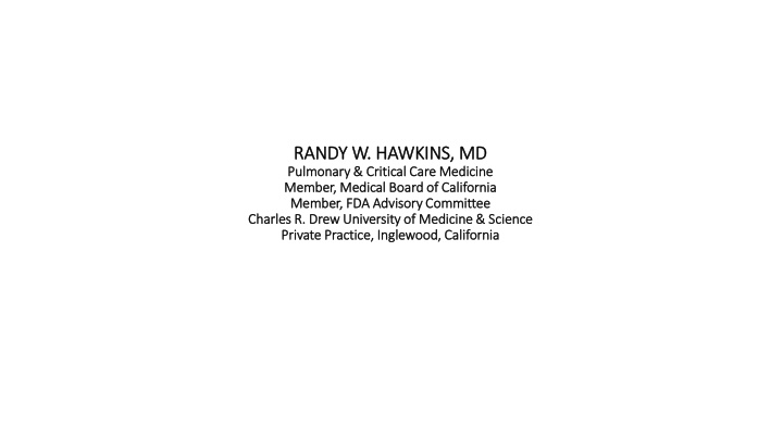 randy w hawkins md randy w hawkins md pulmonary n.w