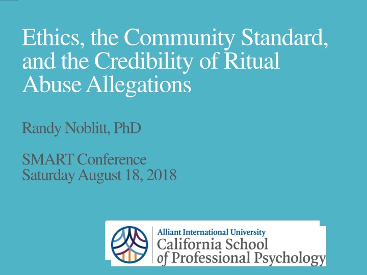 ethics the community standard and the credibility n.w
