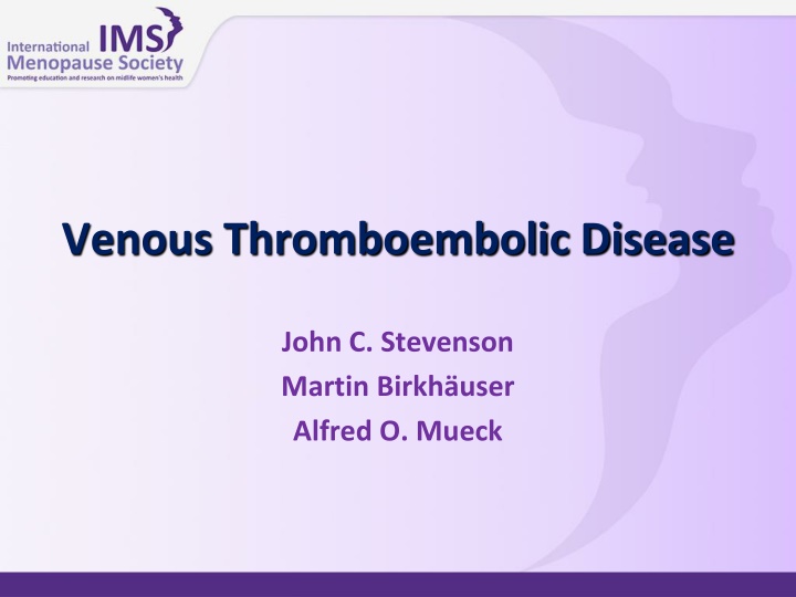 venous thromboembolic disease n.w