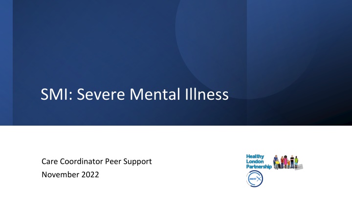 smi severe mental illness n.w