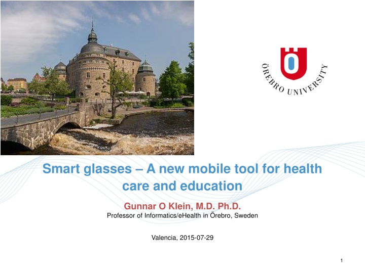 smart glasses a new mobile tool for health care n.w