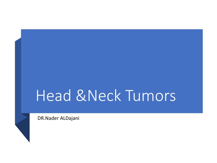 Head and Neck Tumors
