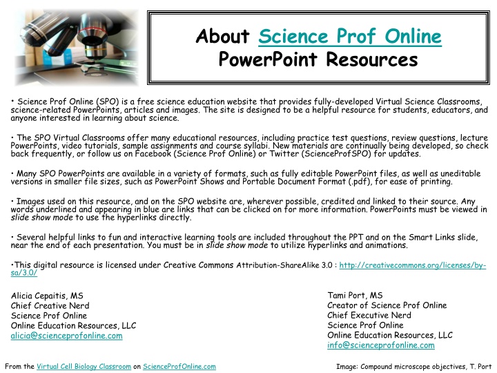 about science prof online powerpoint resources n.w