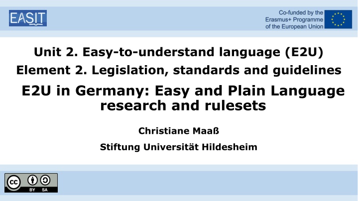 unit 2 easy to understand language e2u n.w