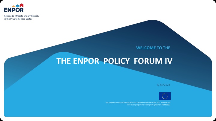 Energy Poverty Mitigation Efforts in the Private Rented Sector