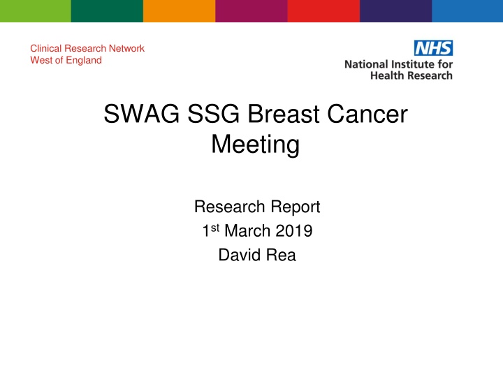 Clinical Research Network: Breast Cancer Research Report