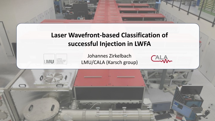 laser wavefront based classification n.w