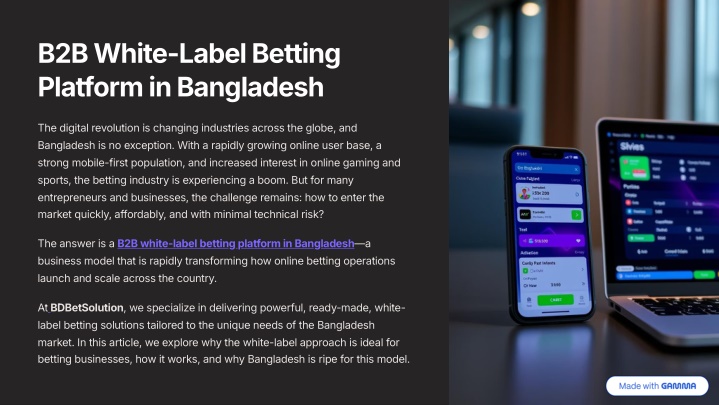 b2b white label betting platform in bangladesh n.w