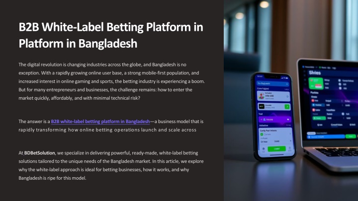 Best Betting Software Company in Bangladesh