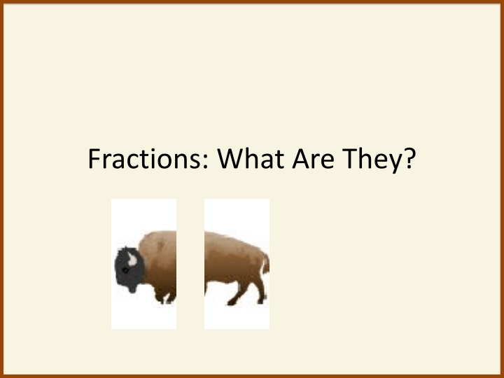 fractions what are they n.w