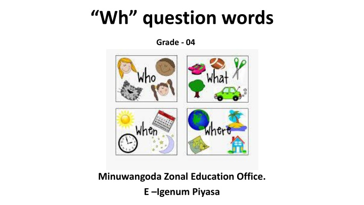 wh question words n.w