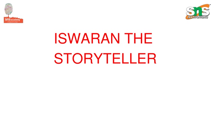 iswaran the storyteller n.w