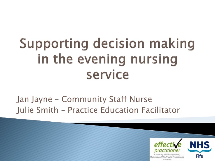 jan jayne community staff nurse julie smith n.w