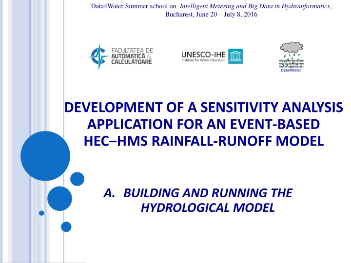 data4water summer school on intelligent metering n.w