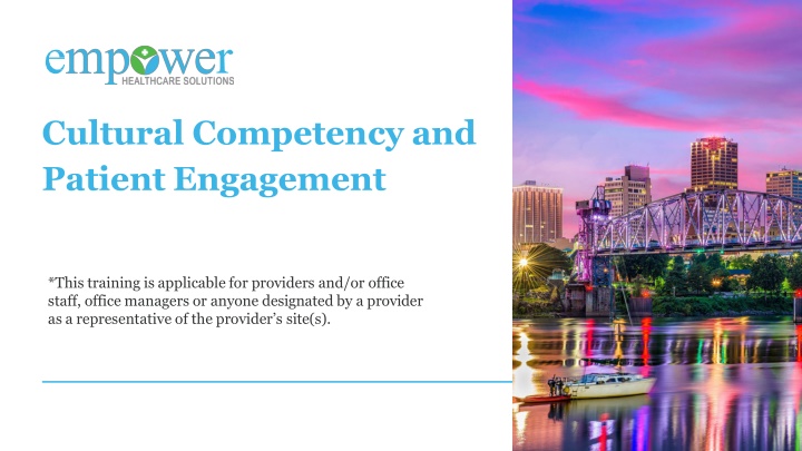 cultural competency and patient engagement n.w