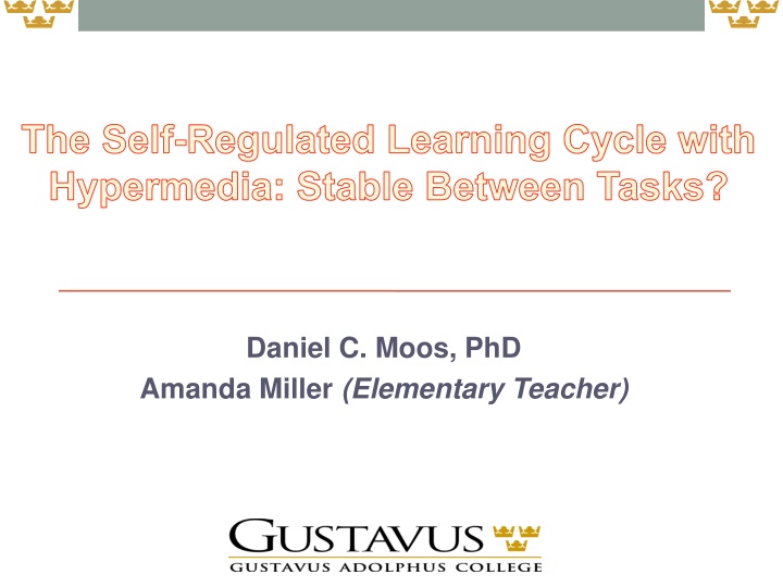 the self regulated learning cycle with hypermedia n.w