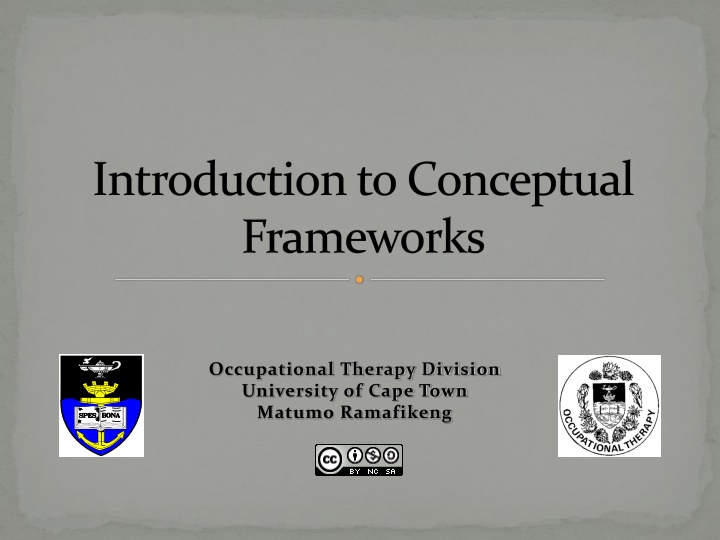 introduction to conceptual frameworks n.w