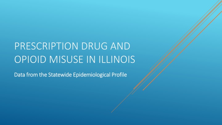 Prescription Drug and Opioid Misuse in Illinois Data