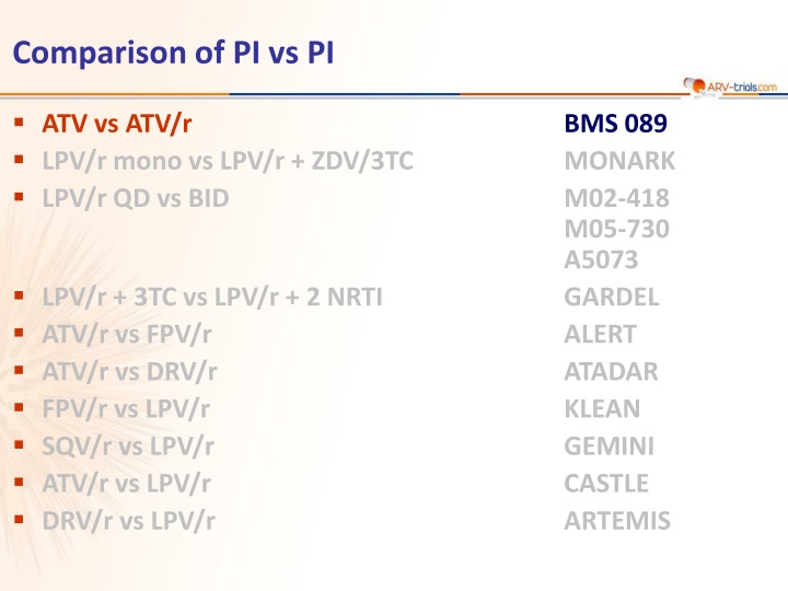 comparison of pi vs pi n.w