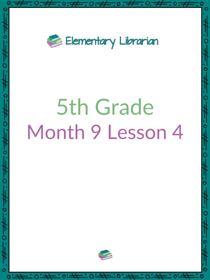 5th grade month 9 lesson 4 n.w