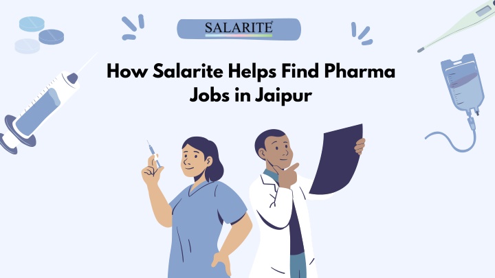 how salarite helps find pharma jobs in jaipur n.w