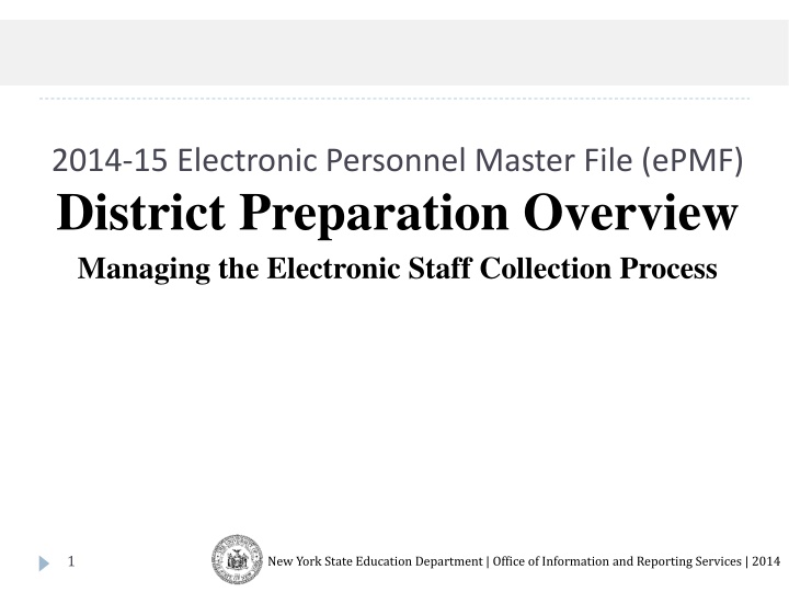 2014 15 electronic personnel master file epmf n.w