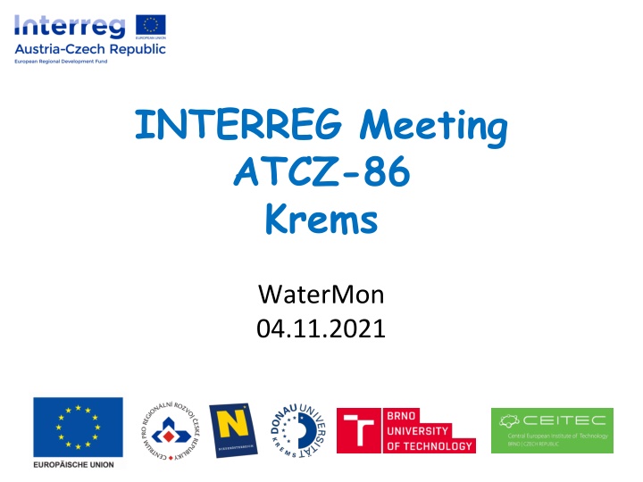 interreg meeting atcz 86 krems n.w