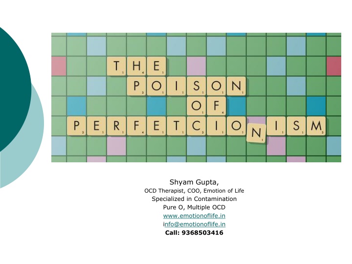 shyam gupta ocd therapist coo emotion of life n.w