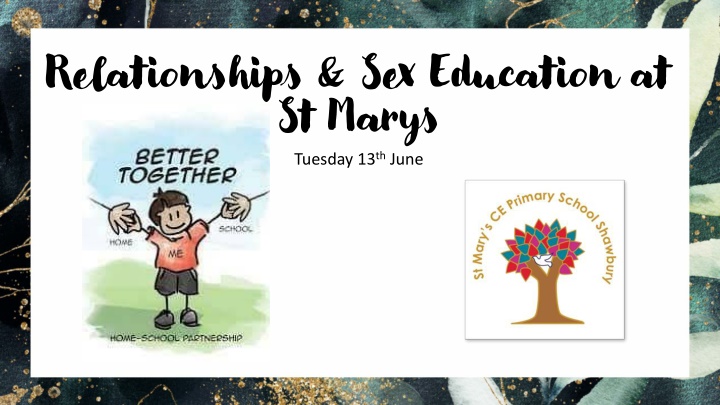 relationships sex education at st marys tuesday n.w