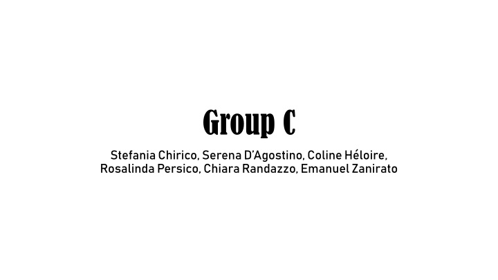 group c n.w