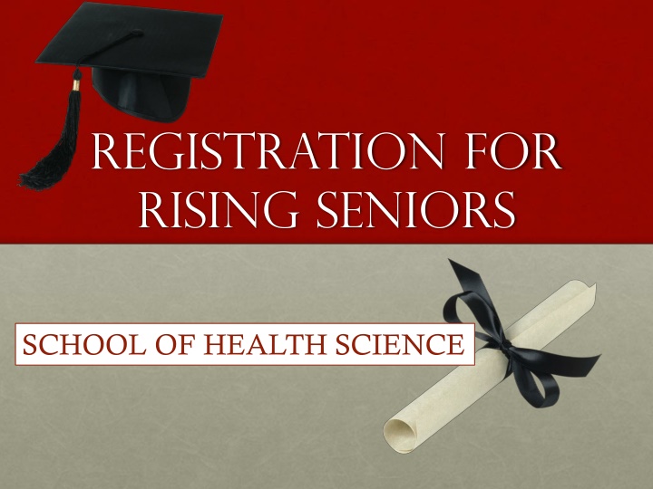 registration for rising seniors n.w