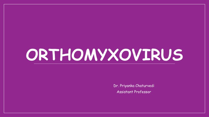 orthomyxovirus n.w