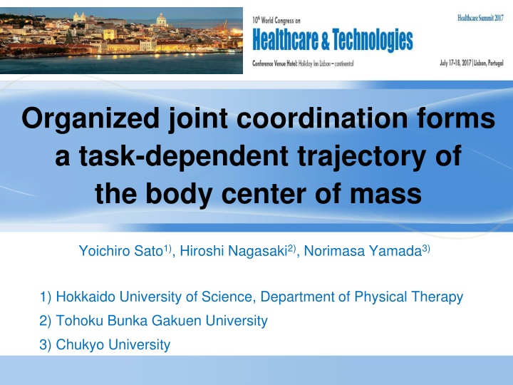 organized joint coordination forms a task n.w